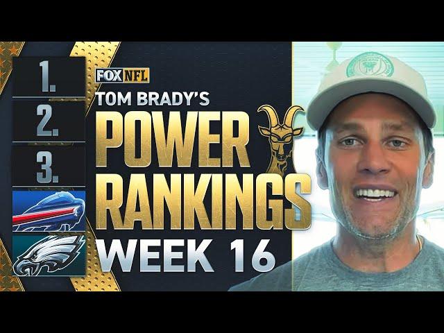 Tom Brady's Week 16 Power Rankings | DIGITAL EXCLUSIVE