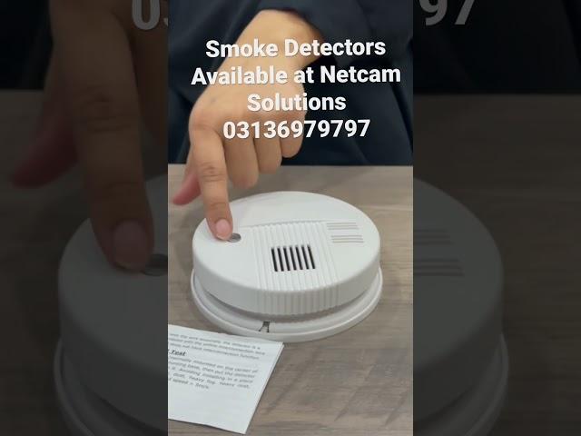 Smoke Detectors Available at Netcam Solutions #netcamsolutions #smokedetactor