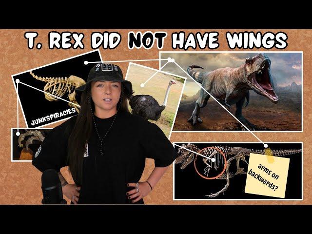 JUNKSPIRACIES: T. rex did (NOT) have wings