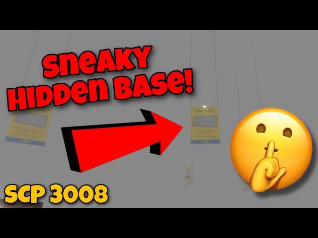 Sneaky Base Guide In Roblox Ikea SCP 3008!