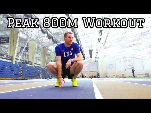 Ultimate 800m Peaking Workout (ended up vomiting)