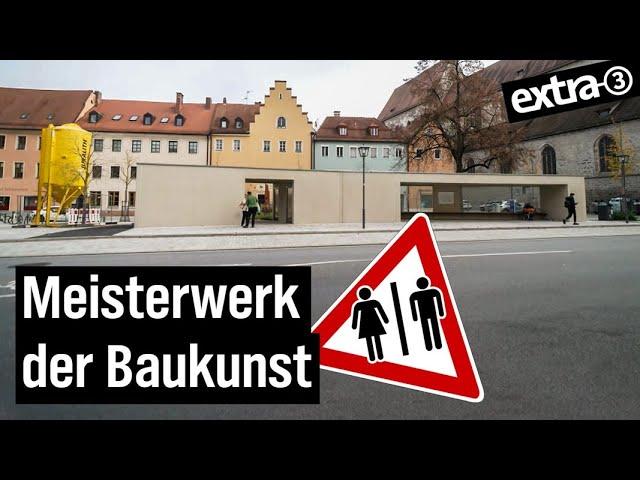 Realer Irrsinn: Luxusklo in Regensburg | extra 3 | NDR