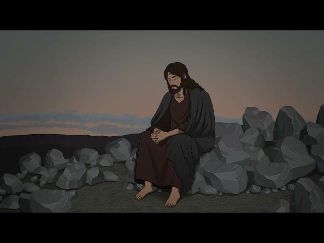 fast and pray with Jesus in the desert - relaxing lent lofi