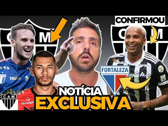 CONFIRMADO DEYVERSON VAI DEIXAR O GALO | PACOTÃO DE NOTÍCIAS DO ATLÉTICO MG | REFORÇO MA MIRA E+