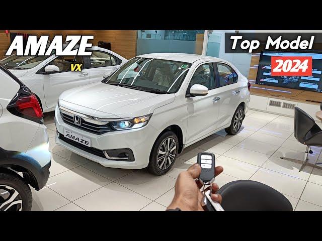 Honda Amaze VX Top Model 2024 ️| Honda कि बेहतरी Sedan !! Amaze Top Model Review |