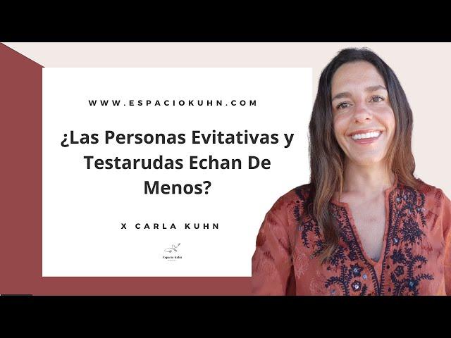 ¿Las Personas Evitativas y Testarudas Echan De Menos?