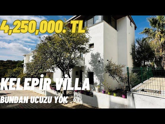 Didim’de BUNDAN UCUZU YOK 4,500,000 TRİPLEKS 3+1 BAHÇELİ KELEPİR VİLLA #yenivillaturu #satilikvilla