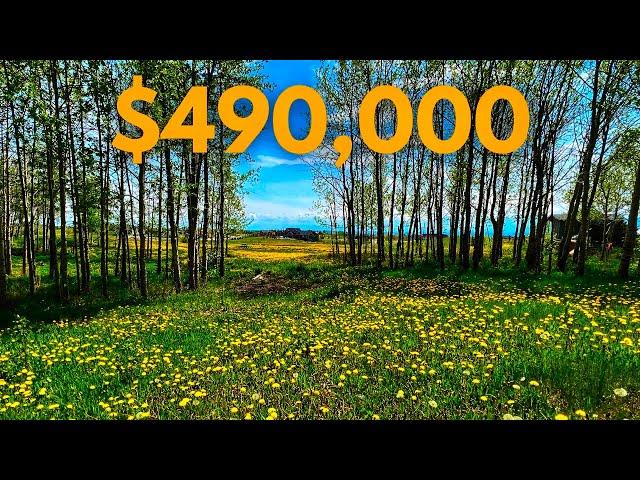 Build Your DREAM COUNTRY HOME on This 2 Acre MOUNTAIN VIEW Lot in Calgary's Bearspaw!