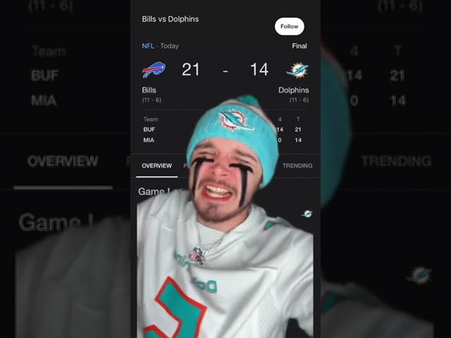 Dolphins Lose AFC East Title To Bills