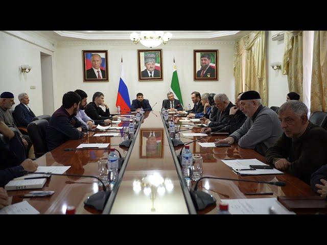 В мэрии Грозного обсудили поддержку предприятий промышленности