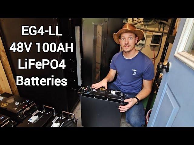 Complete Home DIY Off Grid Solar Power System | Full Install EG4 600AH 48V LiFePO4 Battery Bank