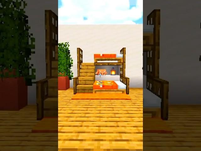Minecraft Simple Bunk Bed