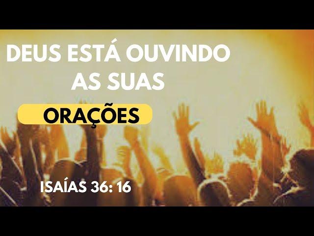 Deus tem ouvido suas "Oraçãoes"minutos com Deus.