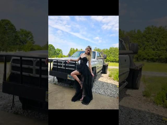 If barbie was a mechanic that drove a 3500 cummins. #femalemechanic #dieselmechanic