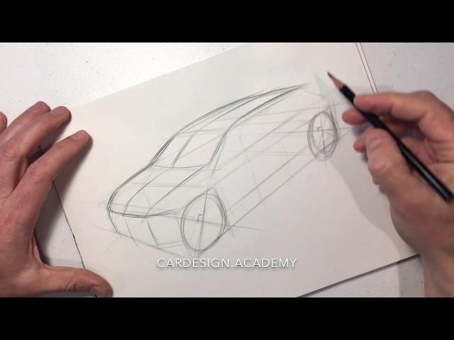 Car Design 101- Drawing an SUV in Perspective