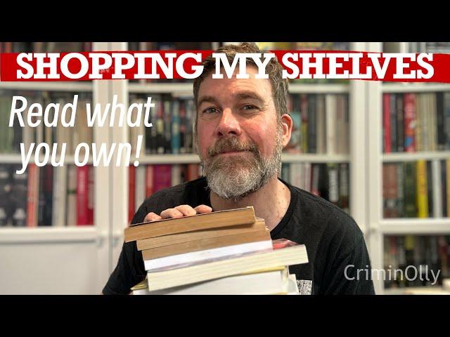 Shopping my shelves for the Read What You Own challenge