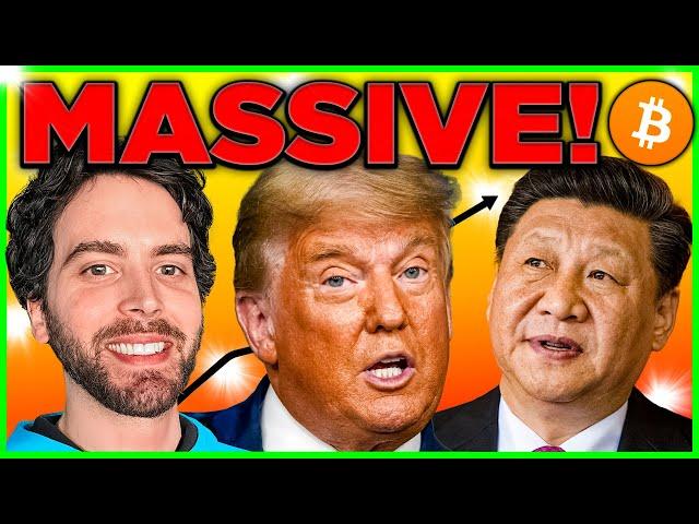 MASSIVE CHINA NEWS - BIG CHANGE for Bitcoin Markets!