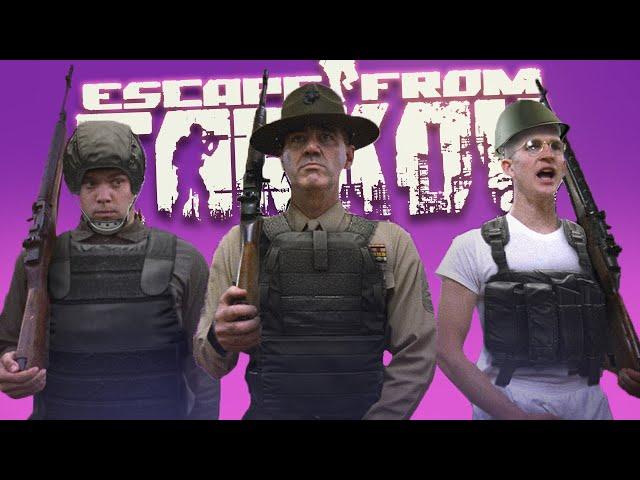 ОБУЧЕНИЕ РАНДОМНЫХ НОВИЧКОВ СБЭУ тактике в Escape from Tarkov I EFT