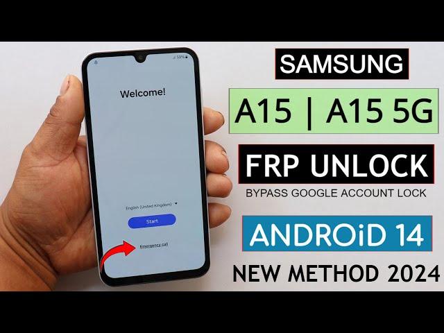 Samsung A15 | A15 5G Frp Bypass/Unlock Google Account Lock Adb Enable Fail  *#0*# Code Not Working