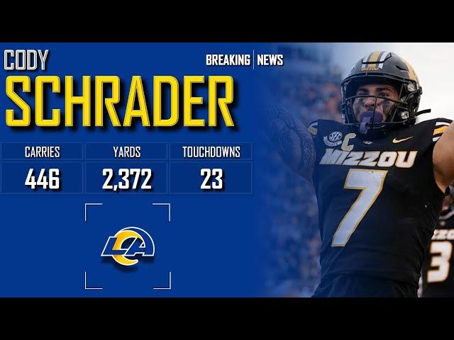 𝐁𝐑𝐄𝐀𝐊𝐈𝐍𝐆 𝐍𝐄𝐖𝐒: Los Angeles Rams Claim RB Cody Schrader Off Waivers From 49ers | 2024 NFL Offseason