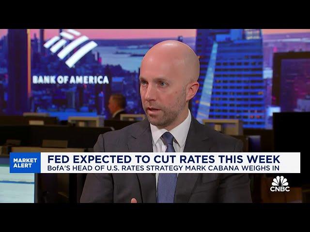 Expect a 'hawkish cut' from the Fed this week, says BofA's Mark Cabana