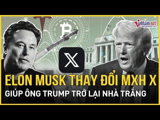 Elon Musk tung loạt thay đổi trên mạng X, mở đường cho ông Trump trở lại Nhà Trắng | Báo VietNamNet