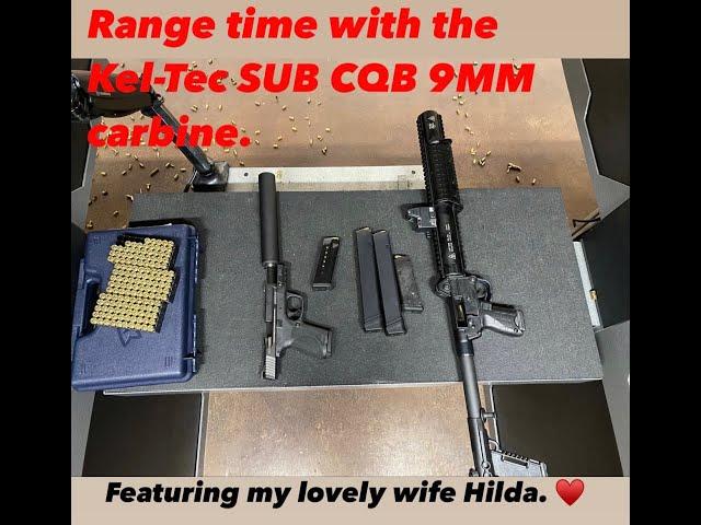 Kel-Tec SUB CQB 9MM GLK19 Range Time