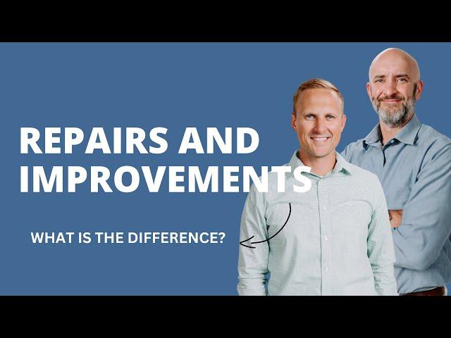 Repairs and Improvements