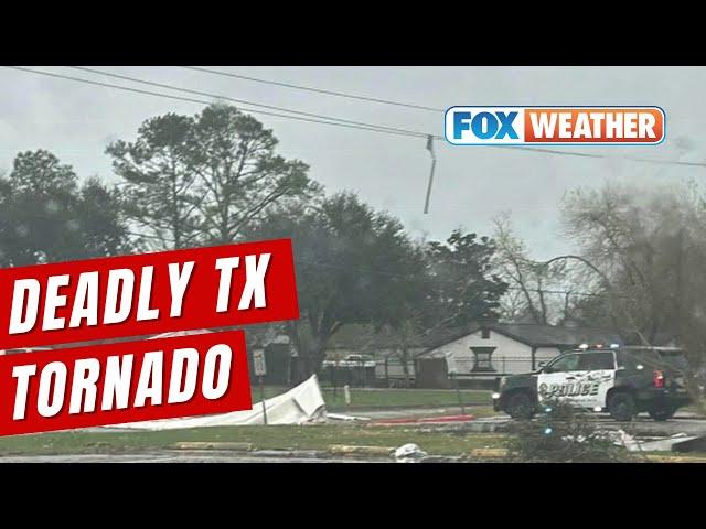 At Least One Dead After Tornado Rips Through Texas