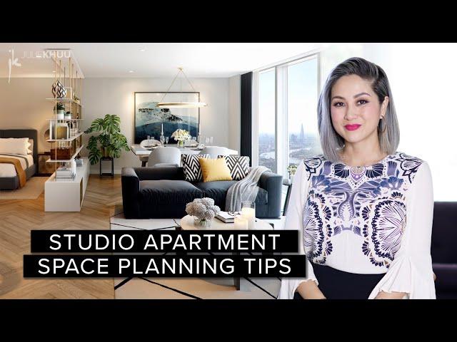 4 STUDIO APARTMENT LAYOUTS to Maximize Your Space! SMALL SPACE SERIES