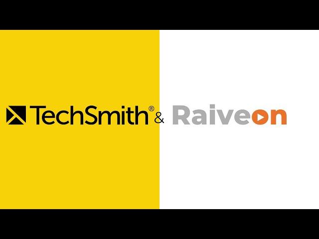 World of Learning  2023. TechSmith and Raiveon live. Join us