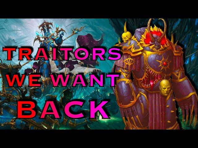 Traitor Marines We Want Back | Warhammer 40k Lore