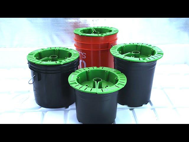 FloraFlex® - Round Flood & Drip Shield - Pot Sizes & Airflow