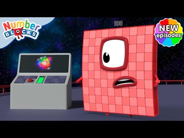 Space Division | S7 E15 | Learn Times Tables | @Numberblocks