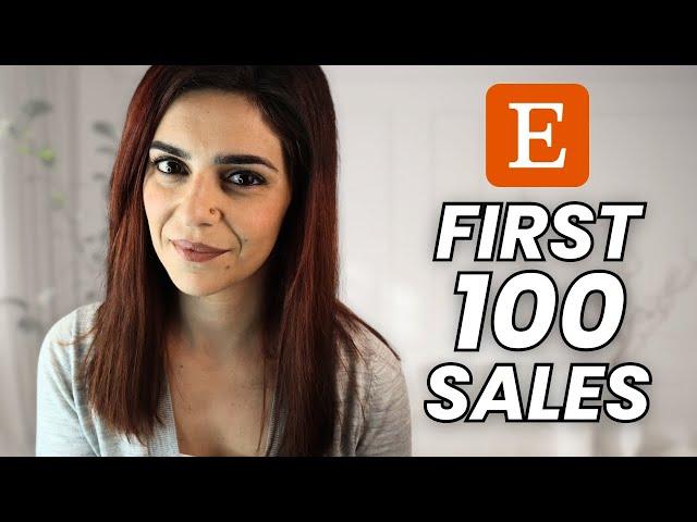 How to Make Your First 100 Digital Product Sales on Etsy