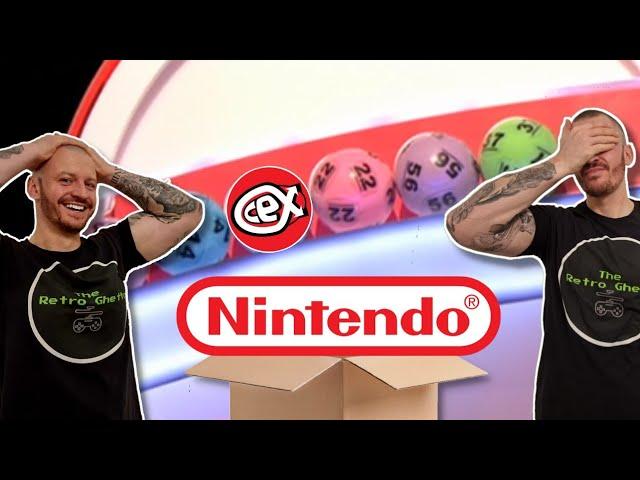 CEX Lottery - Heavy Hitter Nintendo Cardboard!