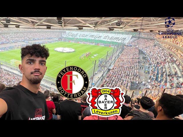 MACHTDEMONSTRATION VON LEVERKUSEN ️Unglaubliche Stimmung |Feyenoord Rotterdam vs Bayer Leverkusen