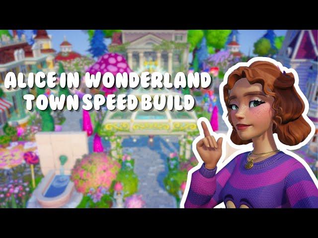 ALICE IN WONDERLAND TOWN IN DISNEY DREAMLIGHT VALLEY?!