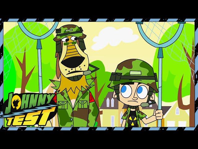 Black & White & Johnny All Over | Johnny Test - WildBrain