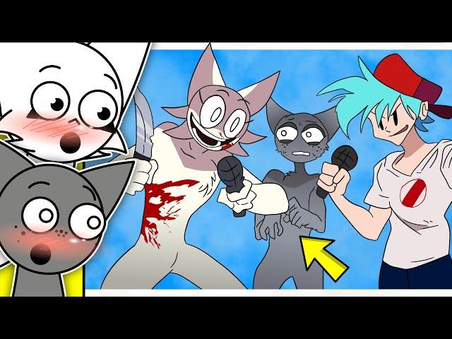 "Sprunkin" Friday Night Funkin x Incredibox Sprunki Reaction | Wenda x Gray |Sprunki react to tiktok