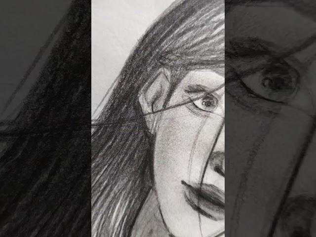 Drawing a girl 