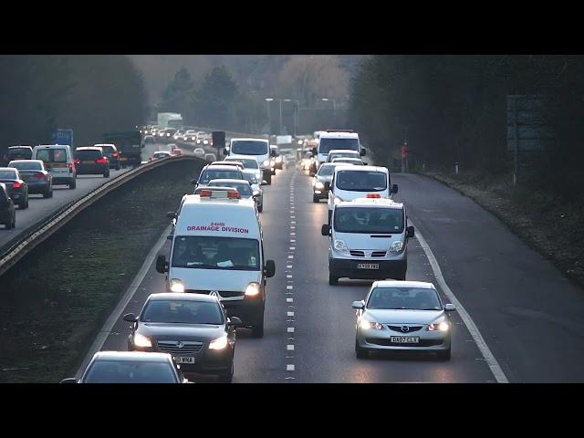 Traffic Flow In The Highway - 4K Stock Videos | NoCopyright | AllVideoFree