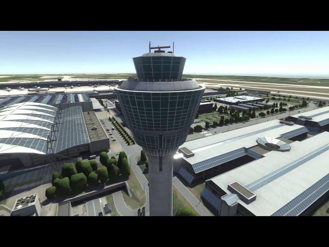 Airport digital twin