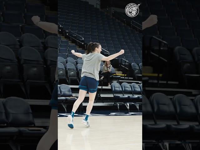 half court shots are SO back. #lynx #minnesota #wnba
