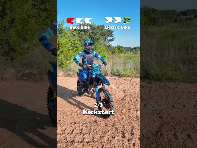 Race Bike Vs Electric Bike Part 2...