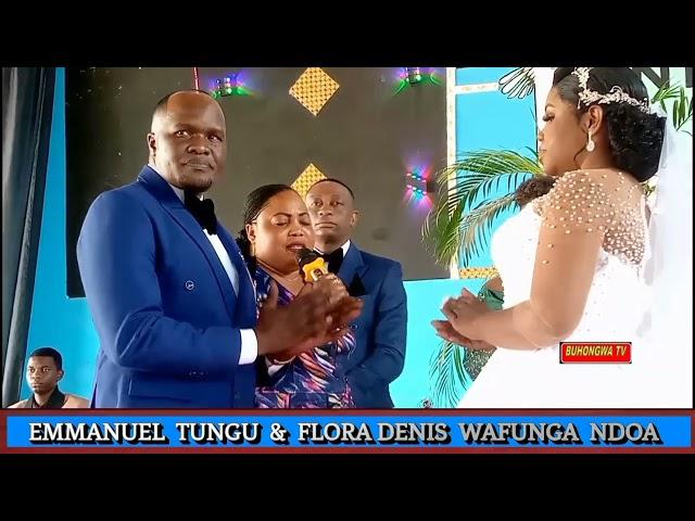 Emmanuel na Flora wafunga Ndoa (Buhongwa tv)