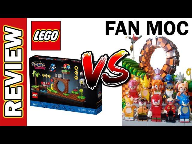 LEGO VS FAN MoC: Sonic The Hedgehog Green Hill Zone Level Set 21331