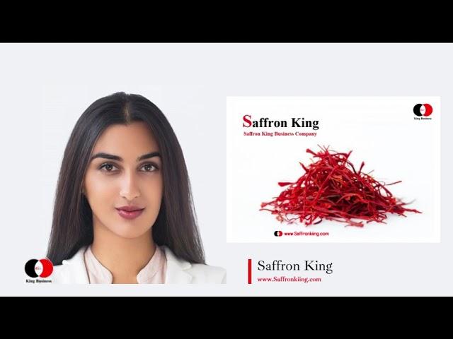 King Luxury Saffron + Saffron packaging