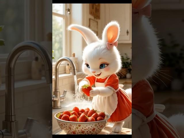 White Rabbit Making Strawberry Jam #ai #whiterabbitai #whiterabbitai