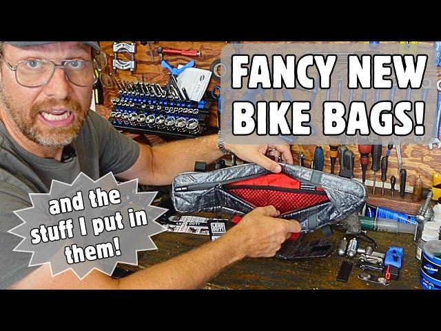 What do I carry in my new LEAD OUT! Racelite bike bags? Why these bags? Why this stuff? That's all?